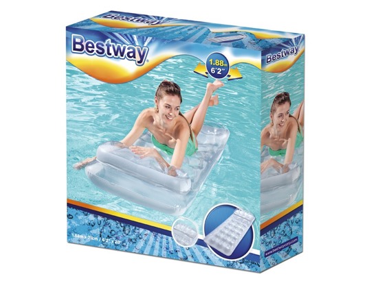 Bestway Inflatable beach mattress Metal Tech Lounge 188x71 43024