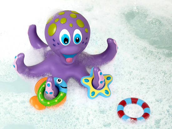 Octopussy bath toy accessories ZA1552