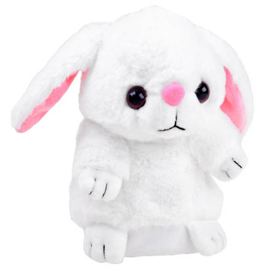 Interactive White Bunny says babble ZA3553 | toys \ bears and mascots ...