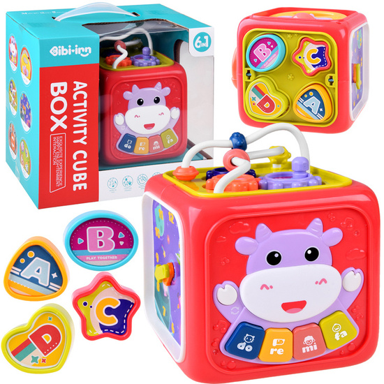 Interactive cube educational piano ZA4275 RO toys \ toys for baby