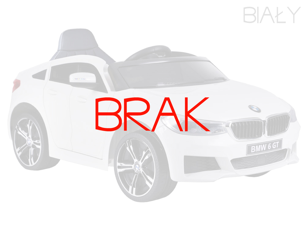 białe BMW 6GT na akumulator