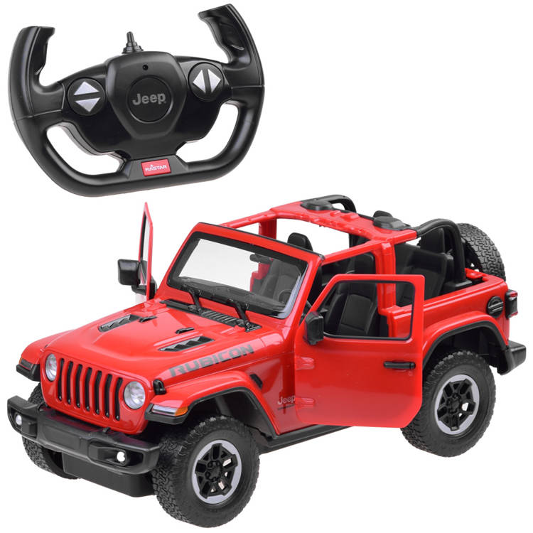 zabawki na pilota dla dzieci - auto terenowe jeep rubicon sterowane