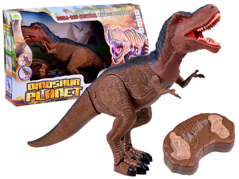 zabawka na pilota - Interaktywny sterowany dinozaur t-rex