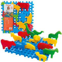 Waffle mini blocks - Pastel 300 pieces ZA4895