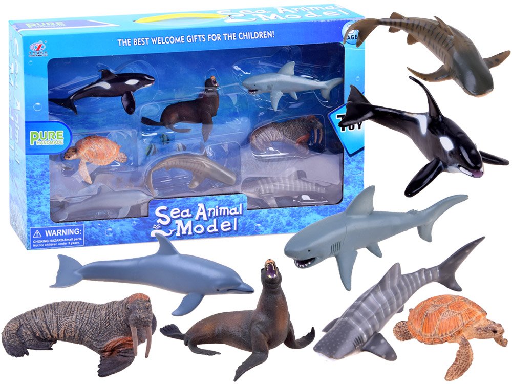 A set of sea animals figurines ZA2986 | toys \ figures 3-4 years toys for  girls toys for boys 5-7 years 8-13 years |