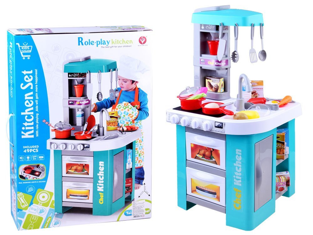 Kitchen For Children Fridge Faucet Pots Za2639 Toys Kitchens 3