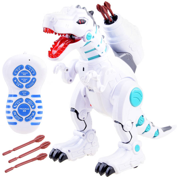 A robot dinosaur on a remote control dances shoots RC0530 | toys \ radio  control \ RC animals SPECIAL \ Last delivery News toys for girls toys for  boys 5-7 years 8-13 years |