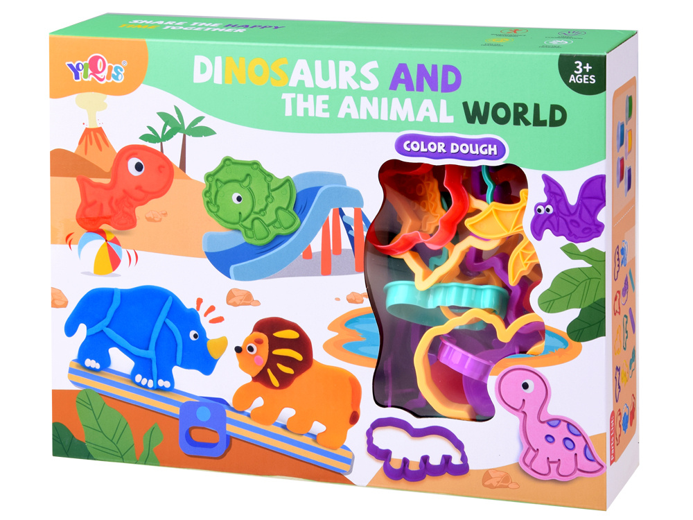 Dimensions ROARSOME Dinos kit de pintura por número, multicolorido, 9 peças