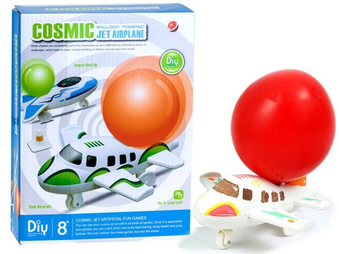 Download Balloon powered cosmic jet airplane set ZA2039 | toys ...