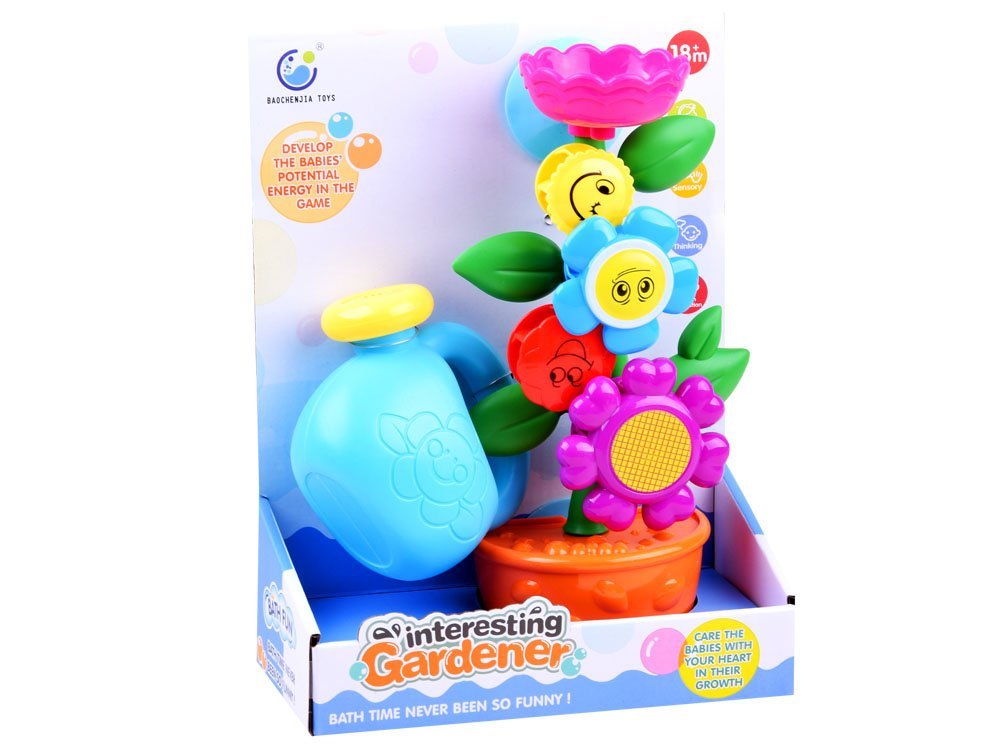 flower bath toy