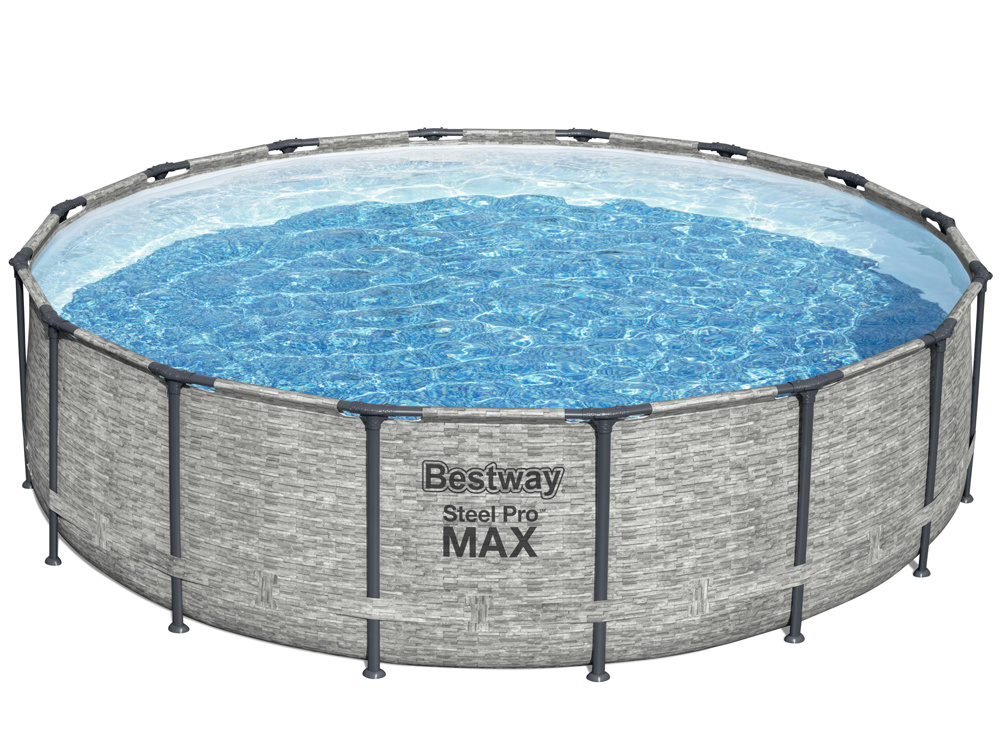 Bestway Frame pool 488x122 stone 10-in-1 5619E | swimming pools \\ pools  swimming pools \\ frame pools |