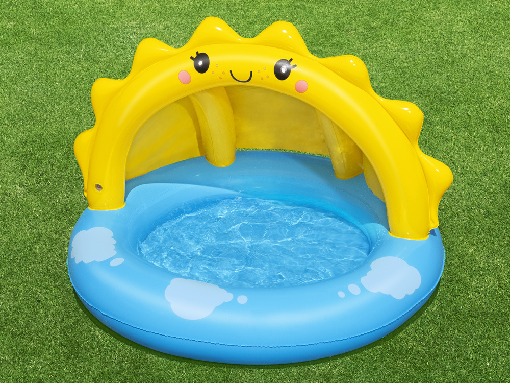 Bestway inflatable pool with sun roof 101cm x 97cm 52637 | swimming ...