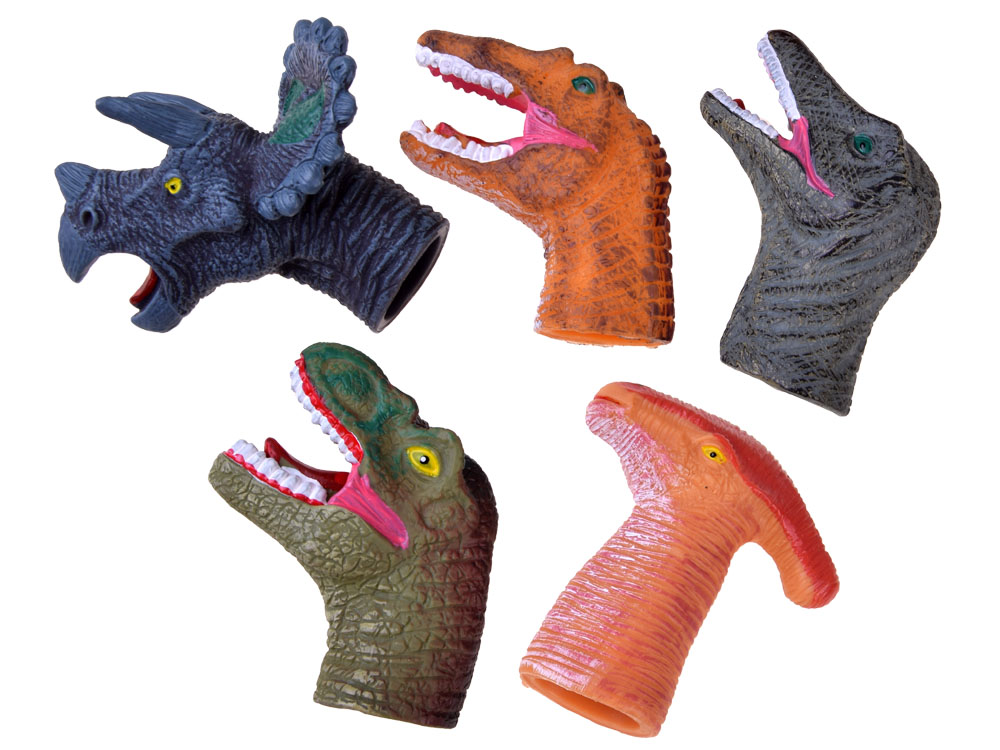Juvale 10-Pack Kids Finger Dinosaur Puppets Toys, 5 Assorted Designs, Pack  - Fred Meyer