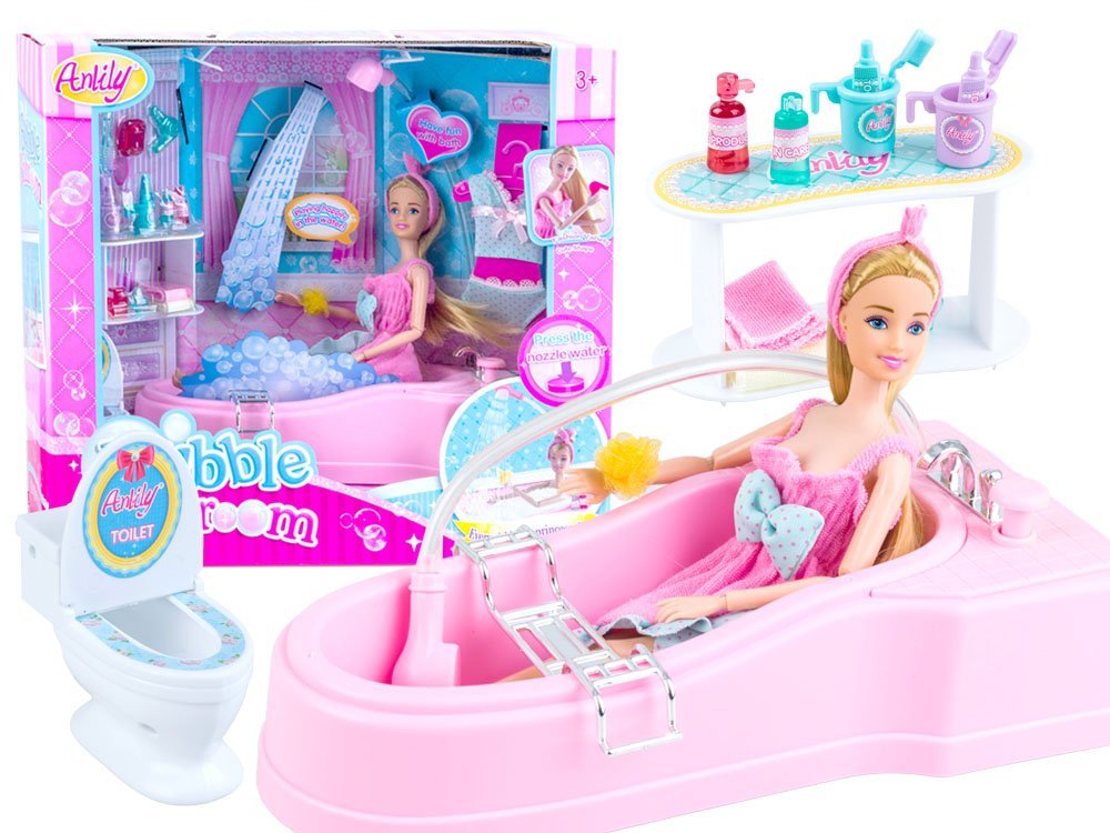 Doll Bubble Bathroom Za2172 Toys, Bubble Bathtub For Dolls