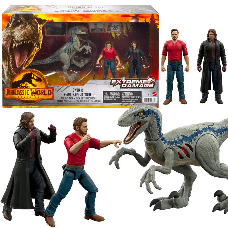 Velociraptor blue best sale and owen toy