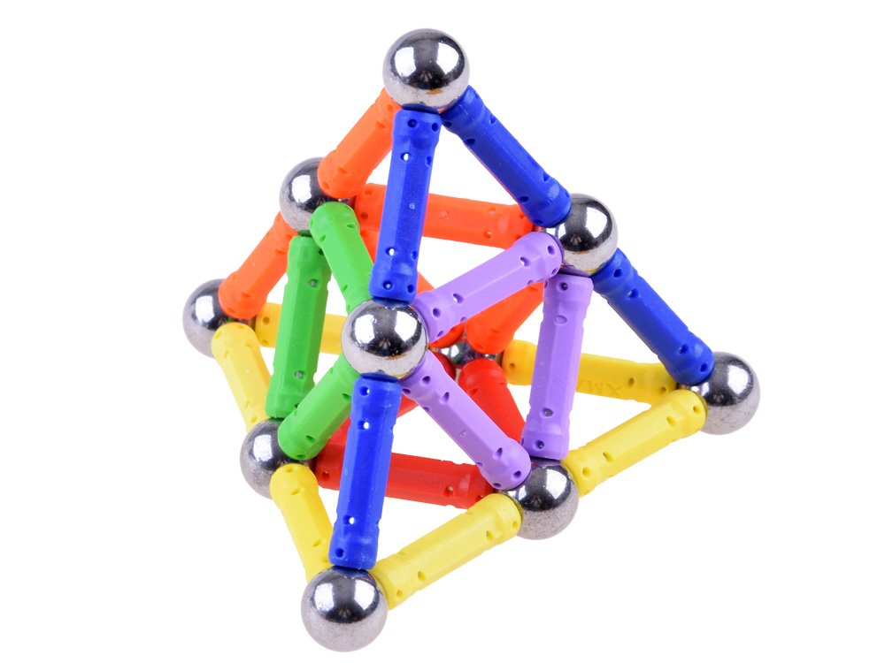 Magnetic blocks Magnastix 88 elements ZA0581 | toys \ blocks \ magnetic ...