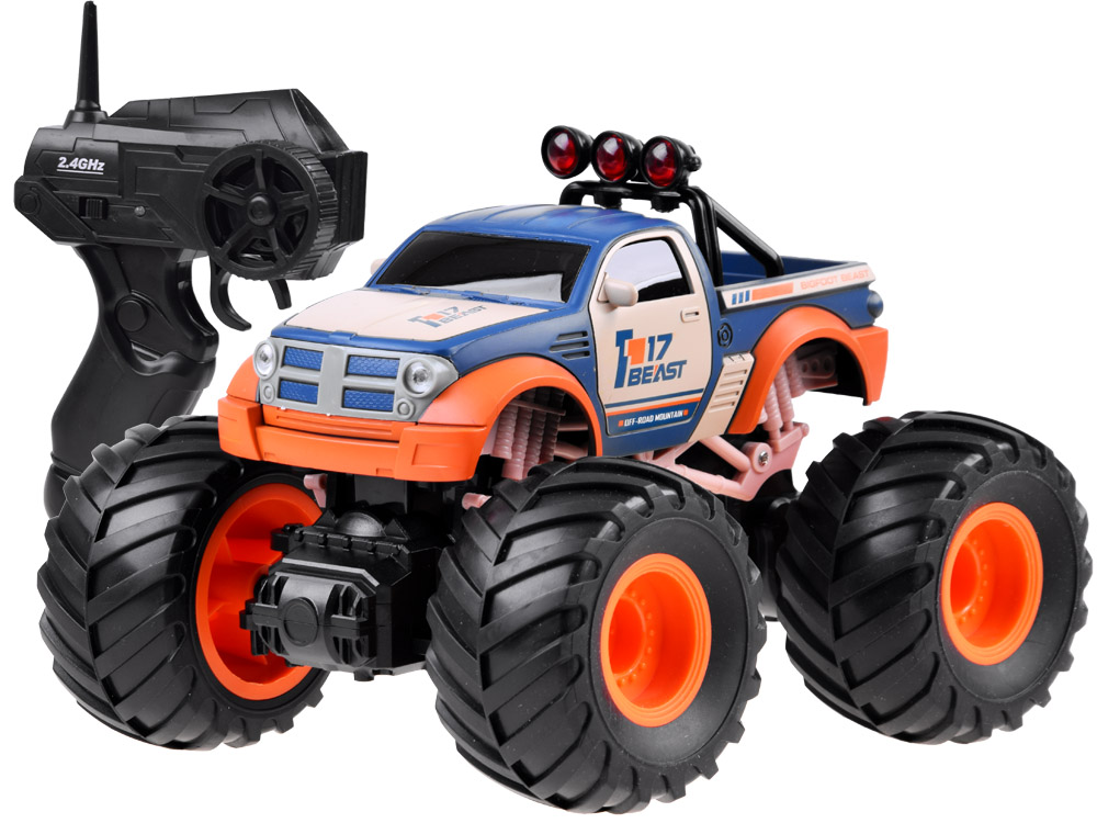 2,4Ghz Controle Remoto Pés Grandes Veículos Animal Mini-RC Cartoon Monster  Truck Monster trepar carros de brinquedos para crianças - China Brinquedo Monster  Truck e Cartoon Monster Truck preço