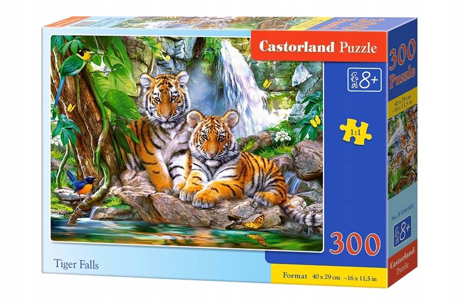 Puzzle 300 pieces Tiger Falls B-030385 | toys \ puzzles \ puzzles for ...