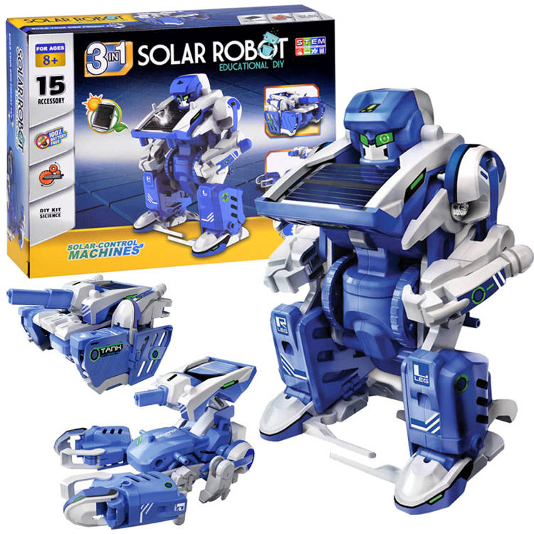 solar robot toy