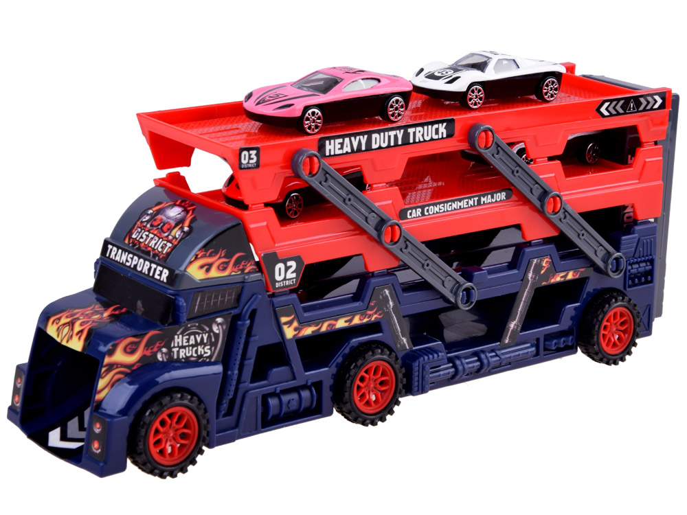 Red toy sales tow truck