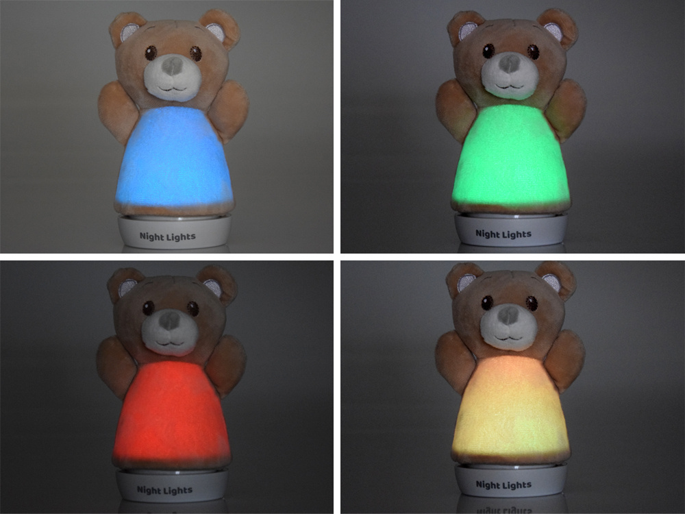 Glowing teddy best sale