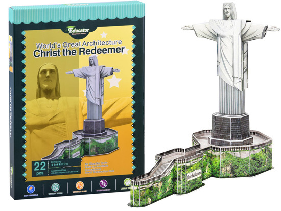  3D Puzzle Jesus of Rio de Janeiro 22 pieces ZA2903
