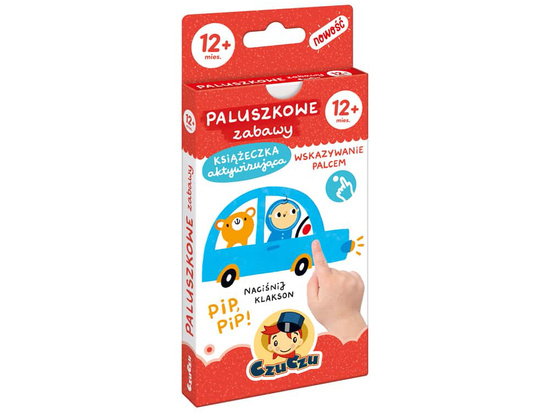  CzuCzu Finger fun book 12m+ ZA4590