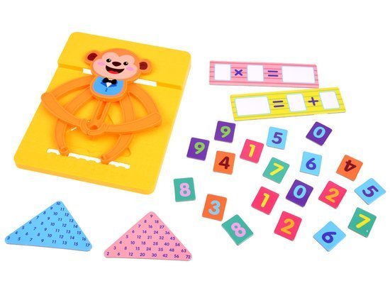  Educational monkey game Maths of action GR0436