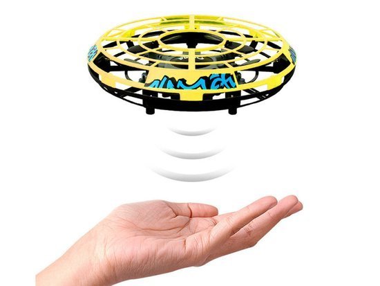  Flying glowing saucer controlled by hand RC0484