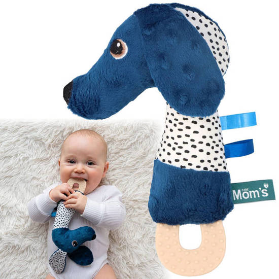  Jamiś squeaks with a teether rustling Moms ZA4497