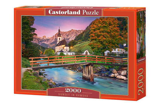  Puzzle 2000 pcs. Sunset in Ramsau
