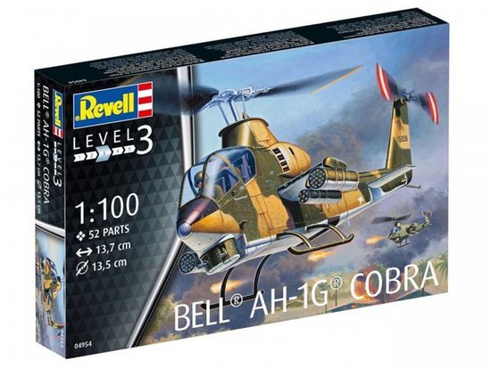  Revell AH-1 COBRA 1: 100 RV0017 helicopter model