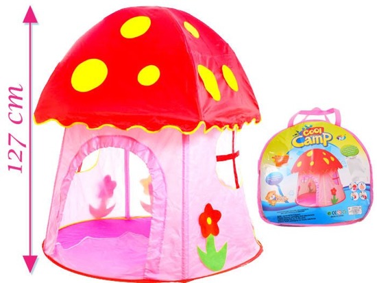  Tent House toadstool with doors and windows ZA1961