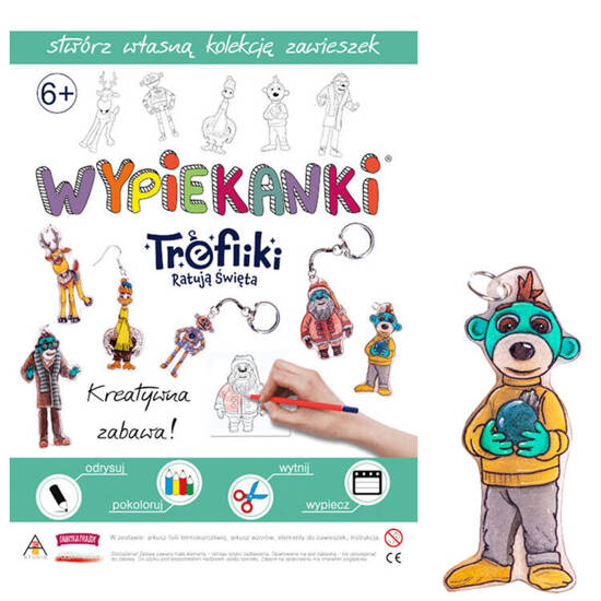  Trefliki Ratują Święta Baked items, creative fun, shrink foil ZA5533