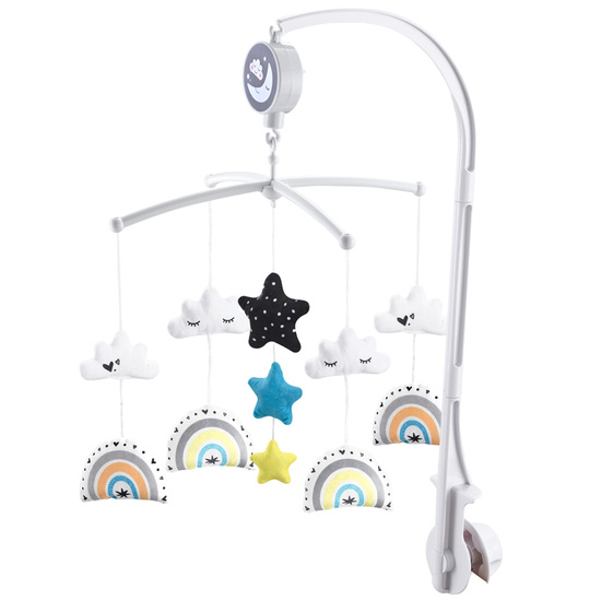  Wind-up CAROUSEL for a baby rainbow ZA4319