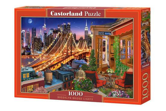 1000 - piece puzzle Brooklyn Bridge Lights