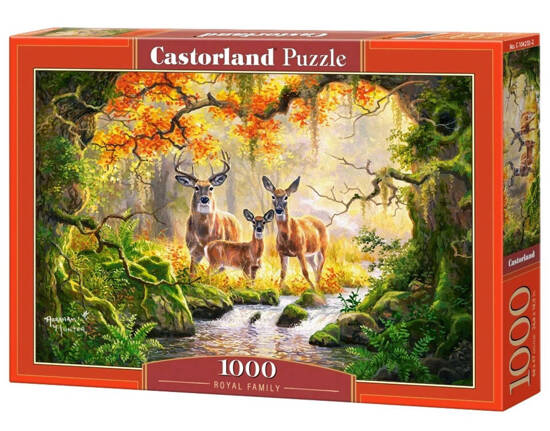 1000-piece puzzle C-104253 Royal Family