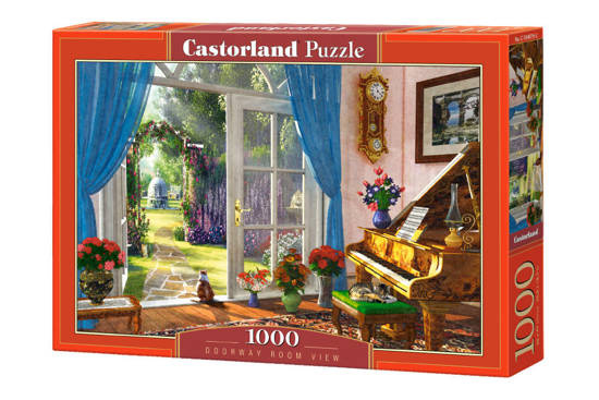 1000 - piece puzzle Doorway Room View