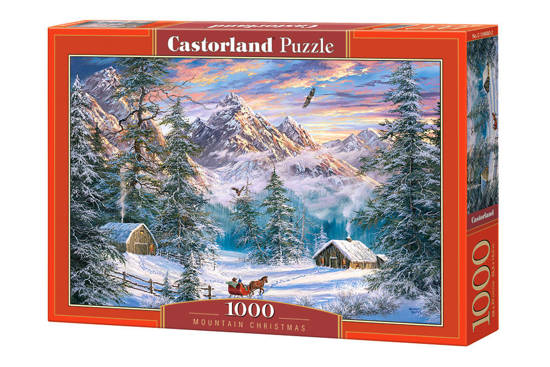 1000 - piece puzzle Mountain Christmas
