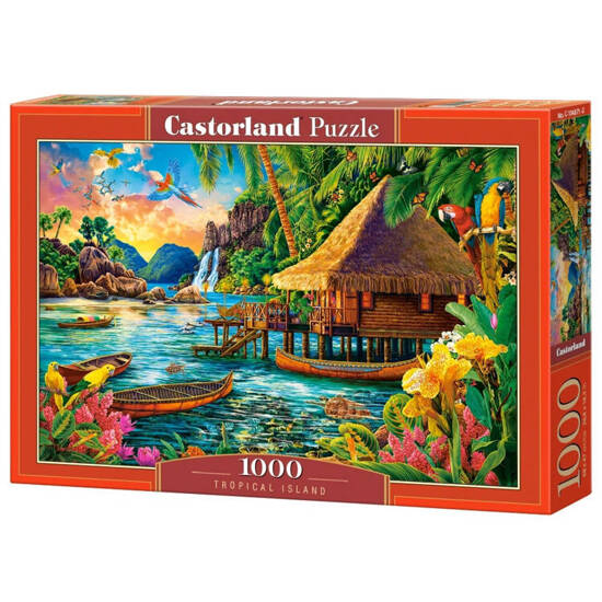 1000-piece puzzle Tropical Island