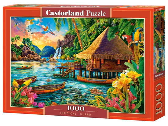 1000-piece puzzle Tropical Island