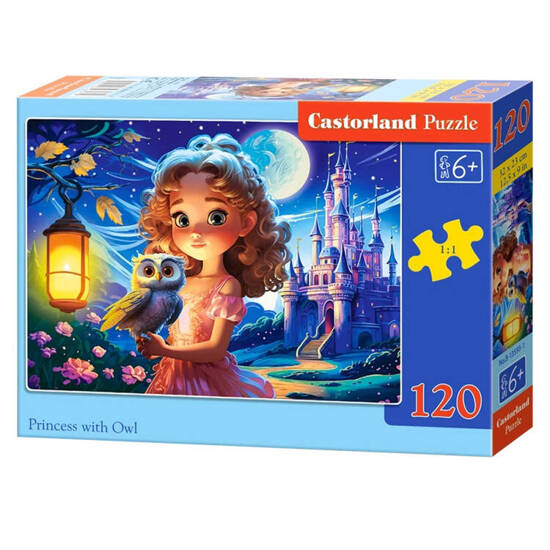 120-piece Princess with Owl puzzle