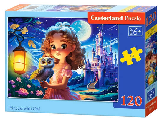 120-piece Princess with Owl puzzle