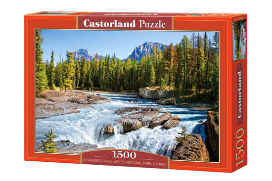 1500 - piece puzzle Athabasca River Jasper National Park