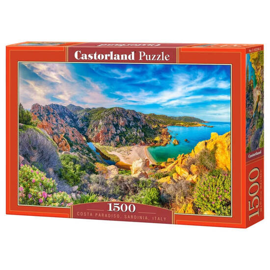 1500-piece puzzle Costa Paradiso, Sardinia, Italy