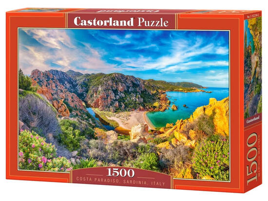 1500-piece puzzle Costa Paradiso, Sardinia, Italy