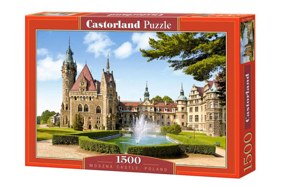 1500 - piece puzzle Moszna Castle, Poland