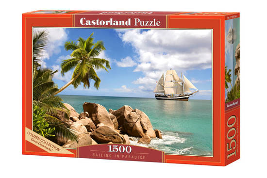 1500 - piece puzzle Sailing in Paradise
