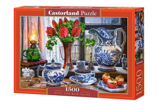 1500 - piece puzzle Still Life with Tulips