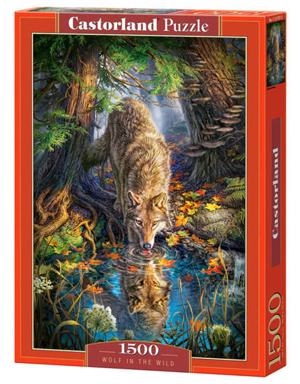 1500 - piece puzzle Wolf in the Wild